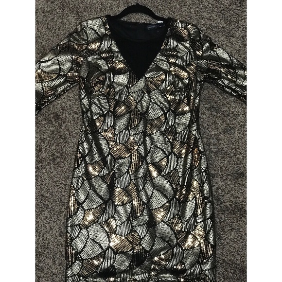 Sequins Mini Dress (NWT) - Picture 1 of 4